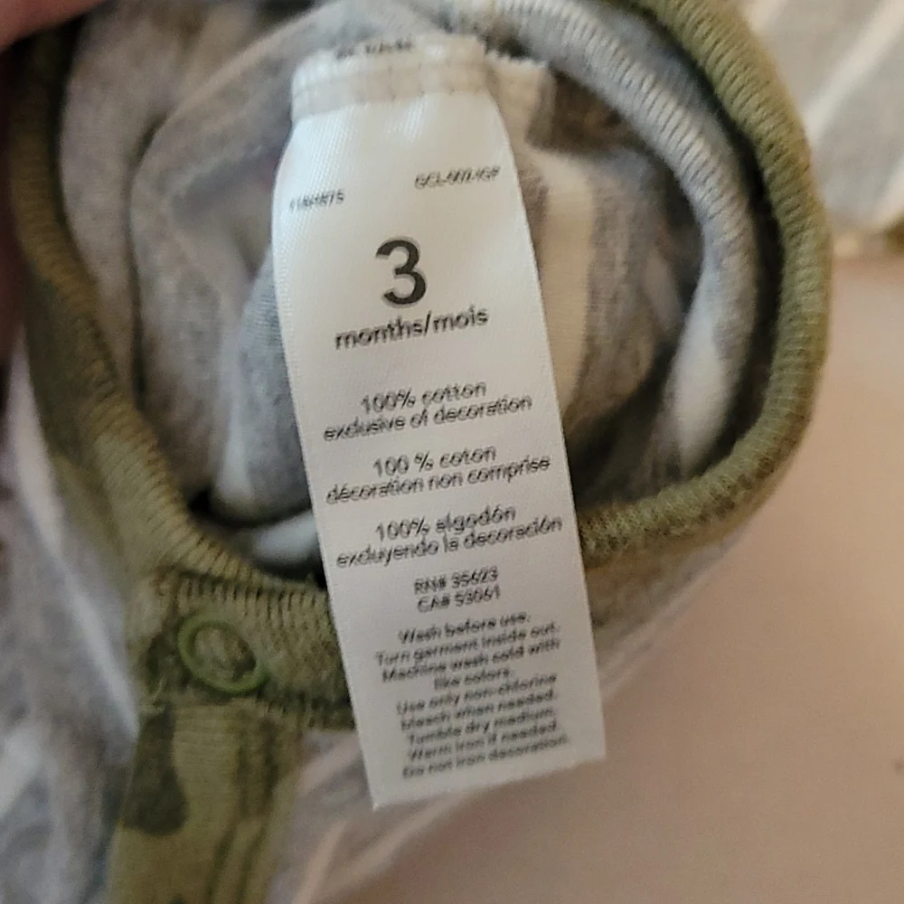 Carter's Crocodile Camo Romper